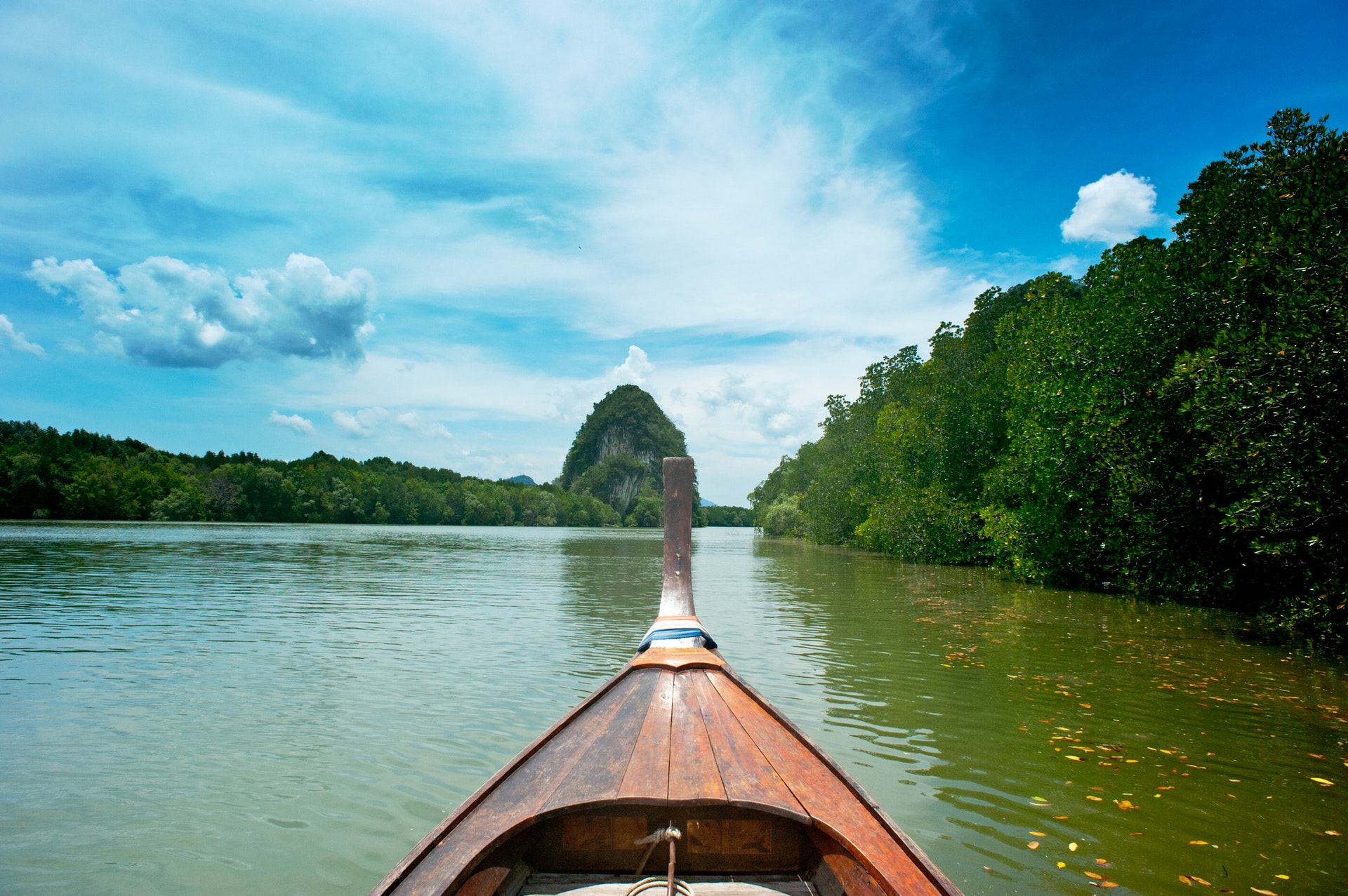 canoe krabi landscape